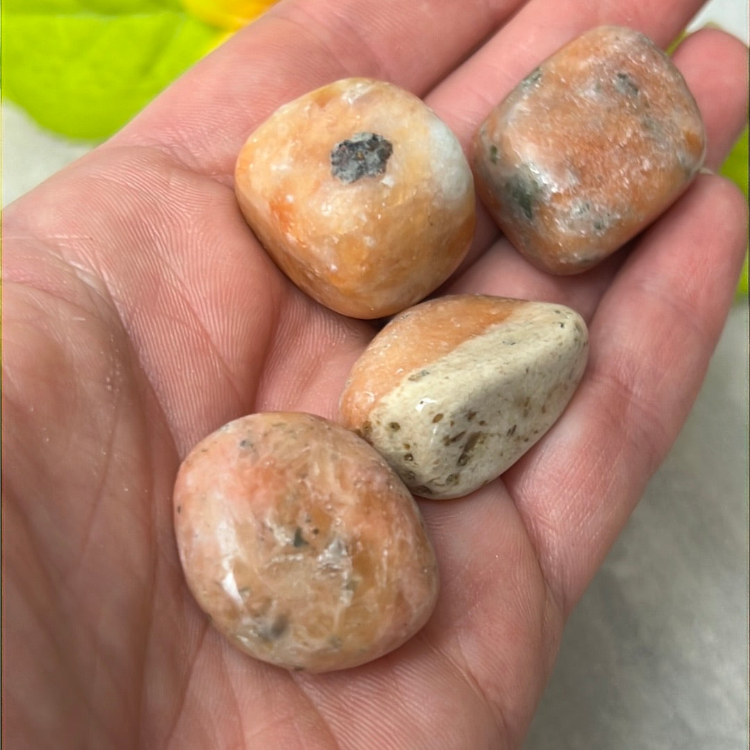 Orchid Calcite Tumble Tumblestone