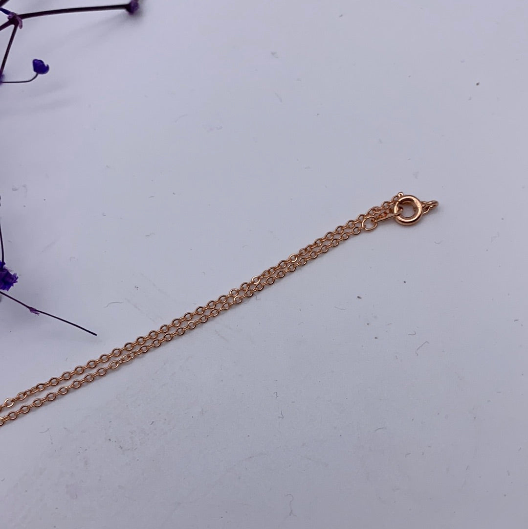 Trace Chain 18’’ - Rose Gold Plated