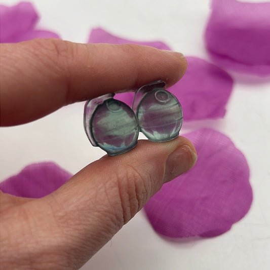 Mini Green fluorite grenade