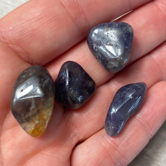 Iolite Tumble Tumblestone