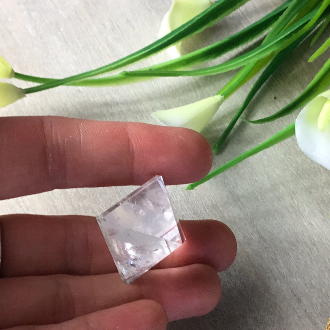 Small Clear Quartz Pyramid