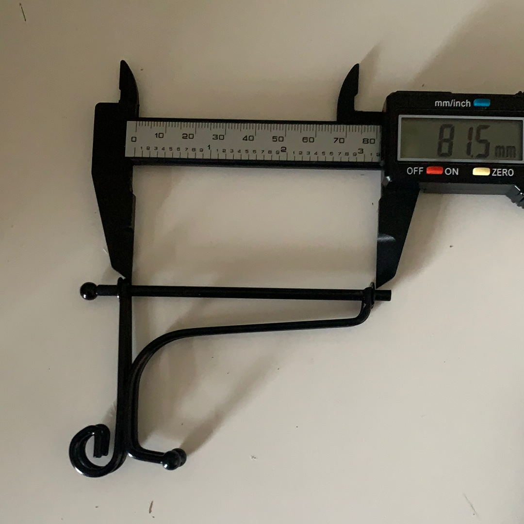 Black Metal Display Stand