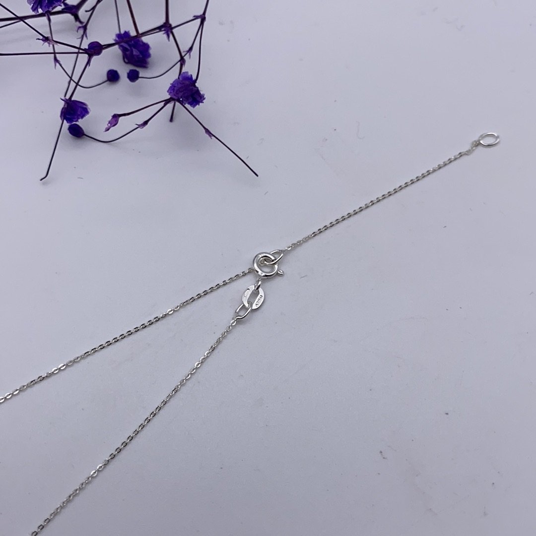 DUAL Trace Chain - 2 size - extendable - ADJUSTABLE Sterling Silver 925