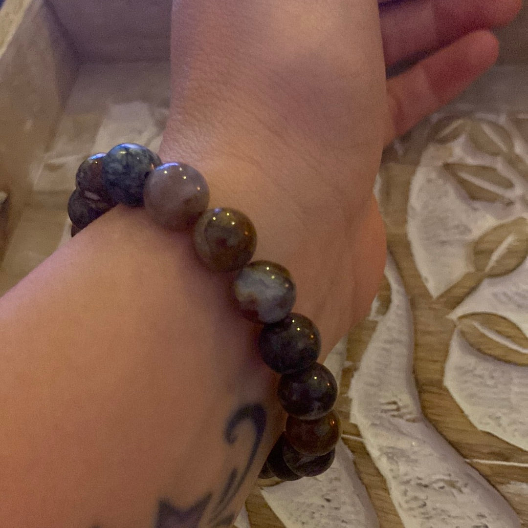 Pietersite - 10mm Bead Bracelet