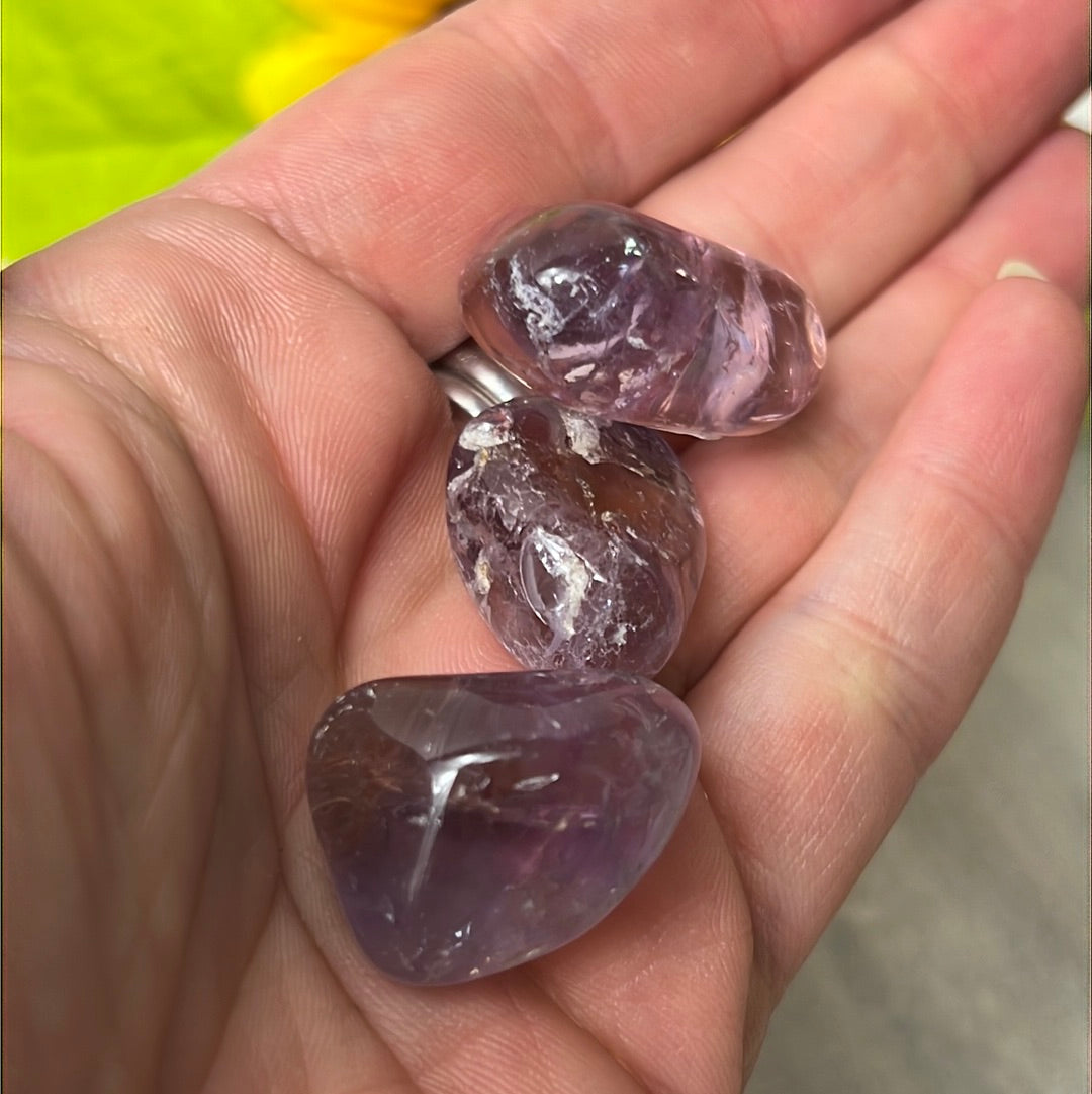 Ametrine tumble tumblestone