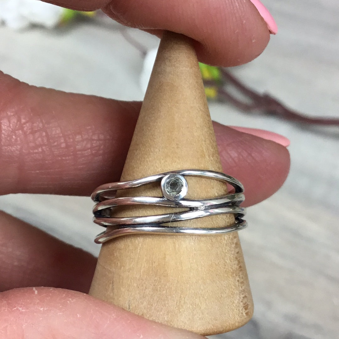 Wiggle 925 Sterling Silver Ring