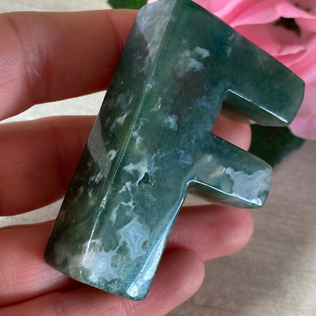 Handcarved Letter - F