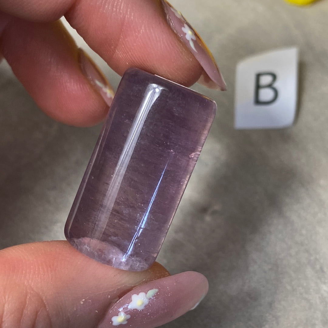 Fluorite Cyclinder carving