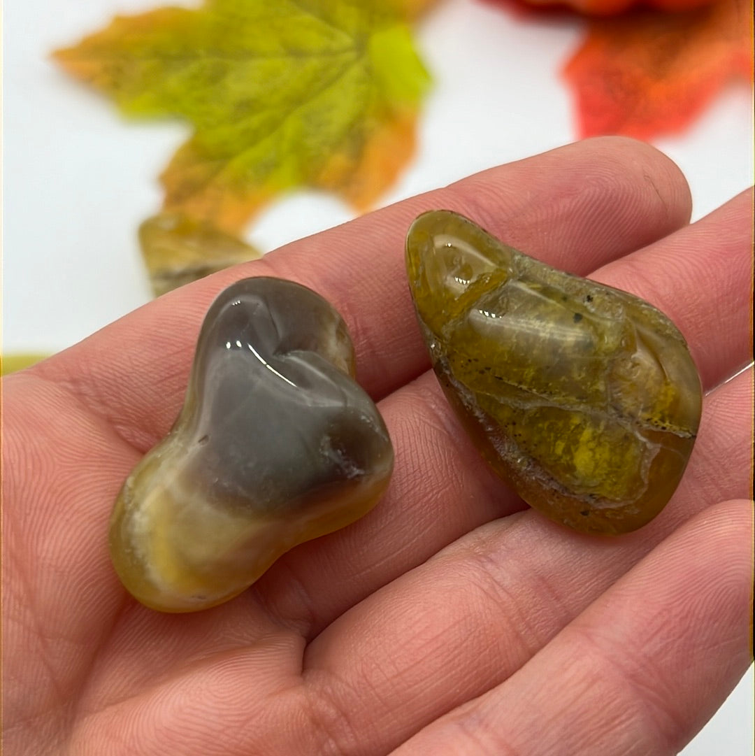 Yellow Opal Tumble Tumblestone