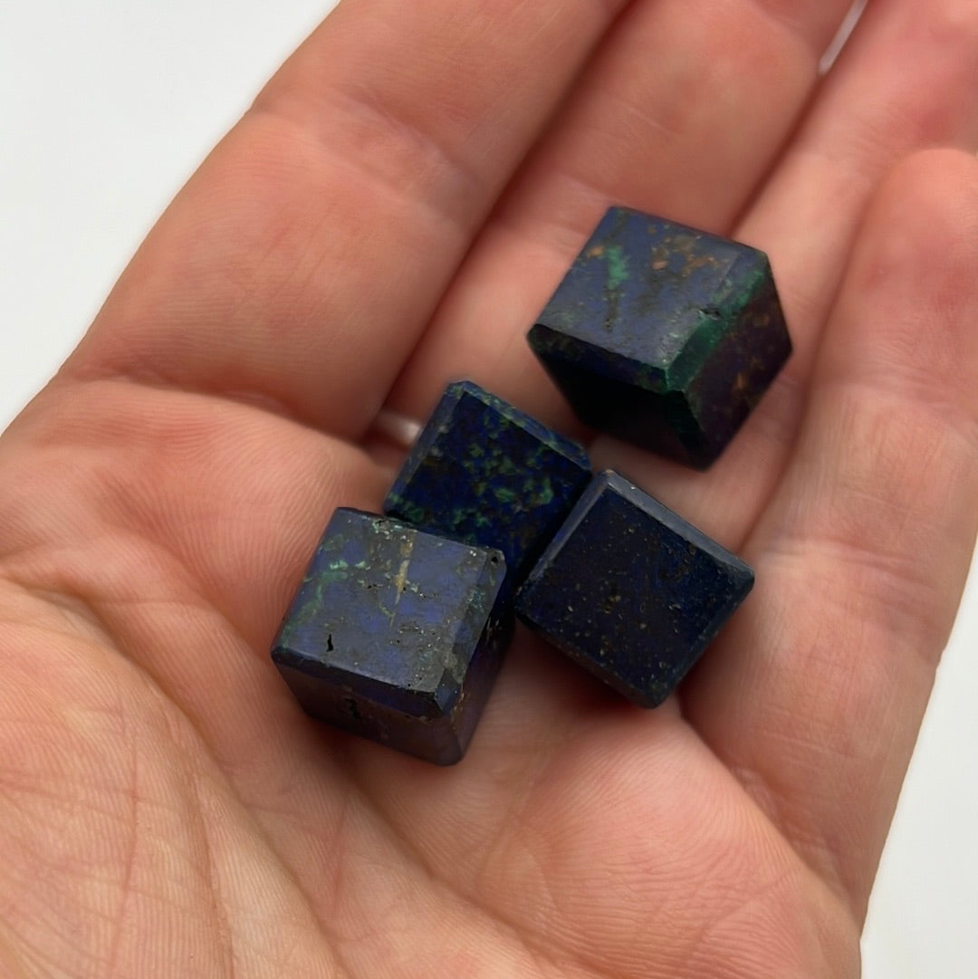 Azurite Cube