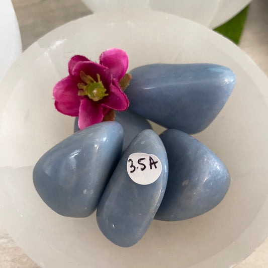 Angelite tumble tumblestone stone