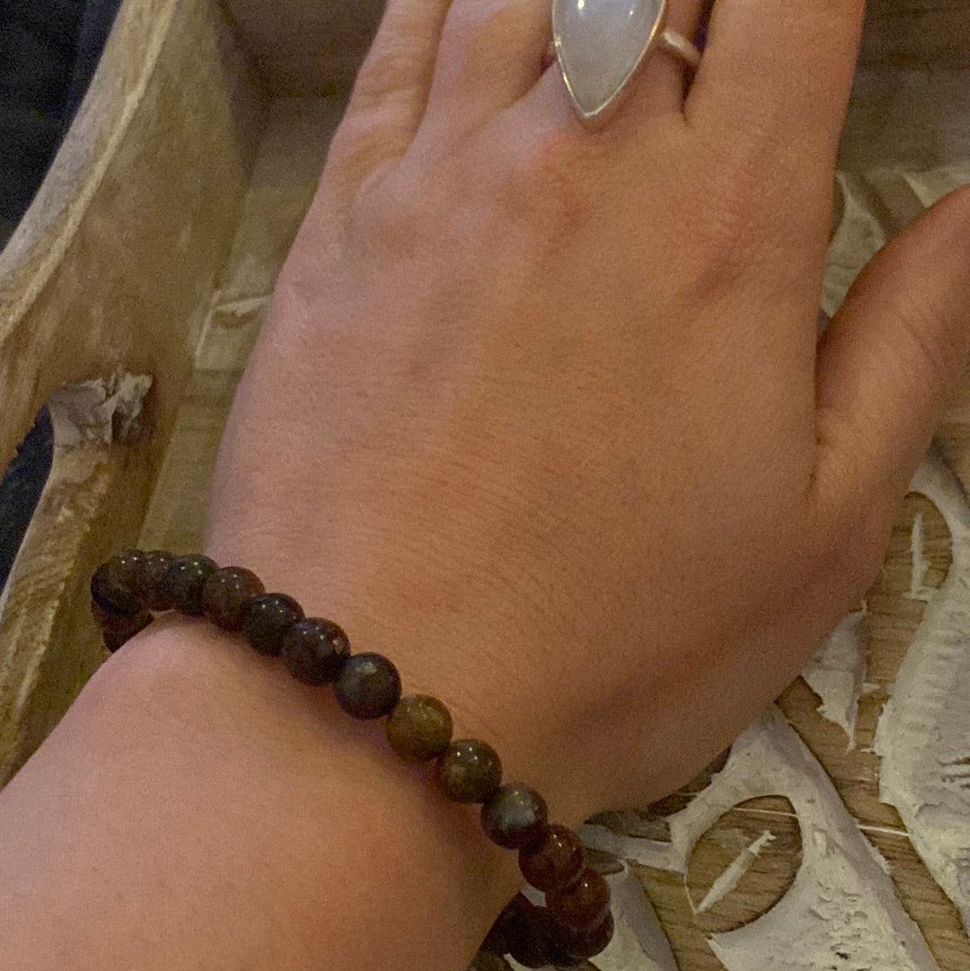 Pietersite - 6mm Bead Bracelet