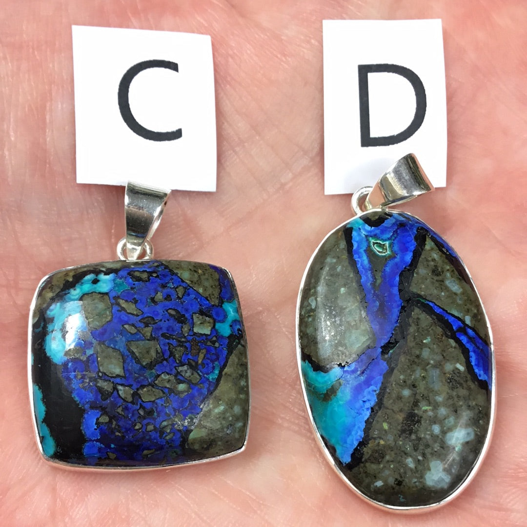 Neon Apatite 925 Sterling Silver Pendant RARE