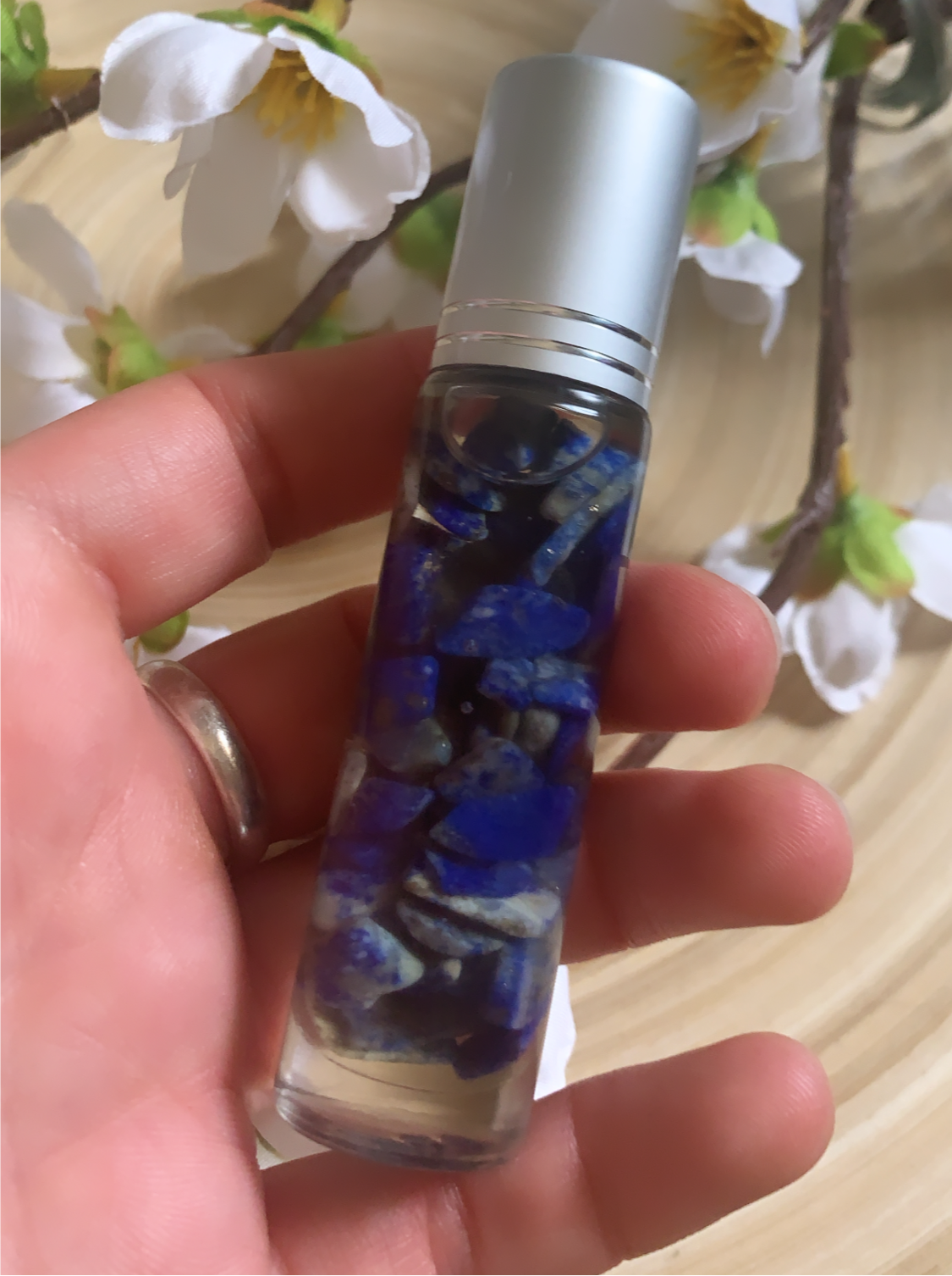 Rock and Roller - Essential Oil Aromatherapy infused crystal BOXED GIFT