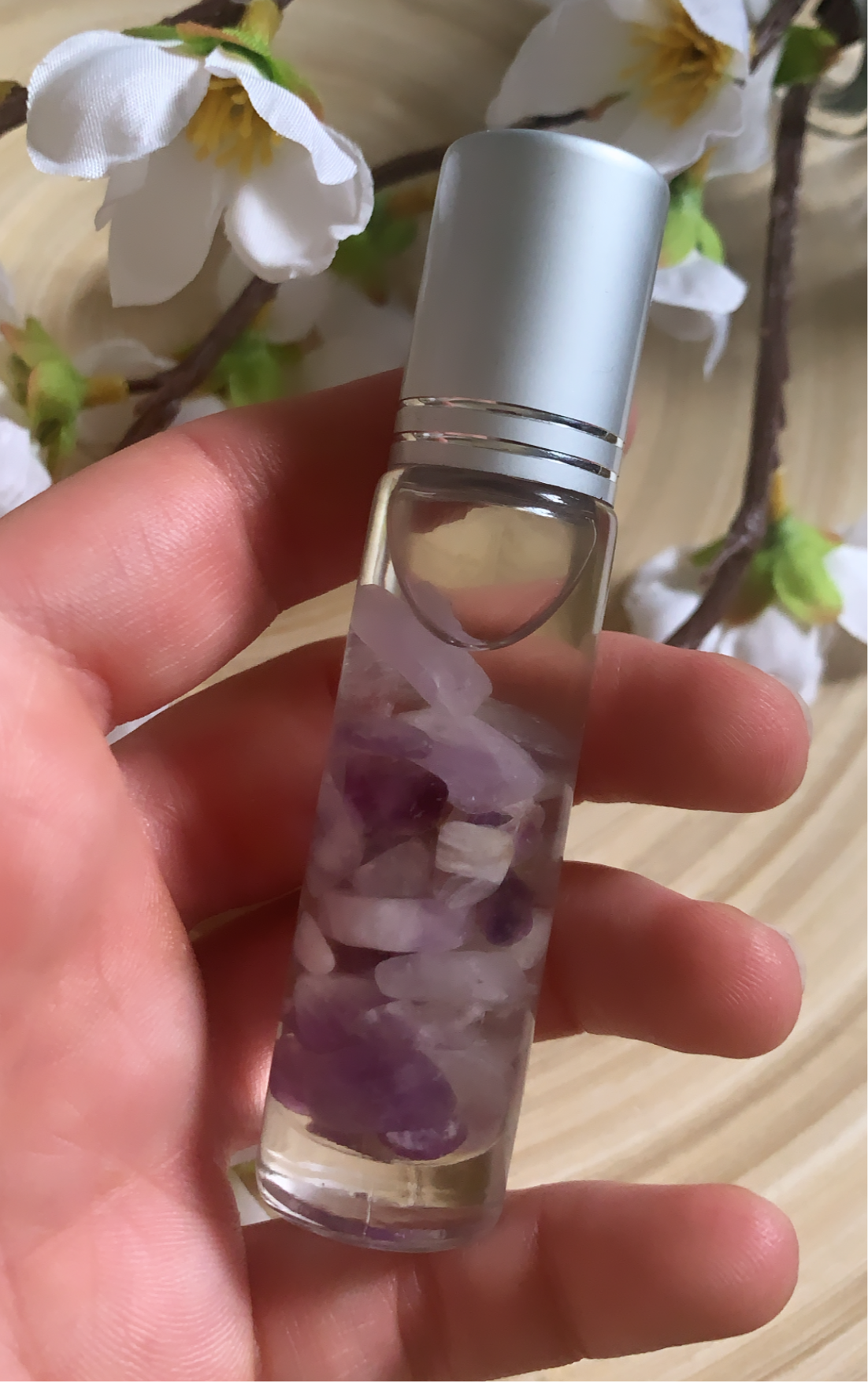 Rock and Roller - Essential Oil Aromatherapy infused crystal BOXED GIFT