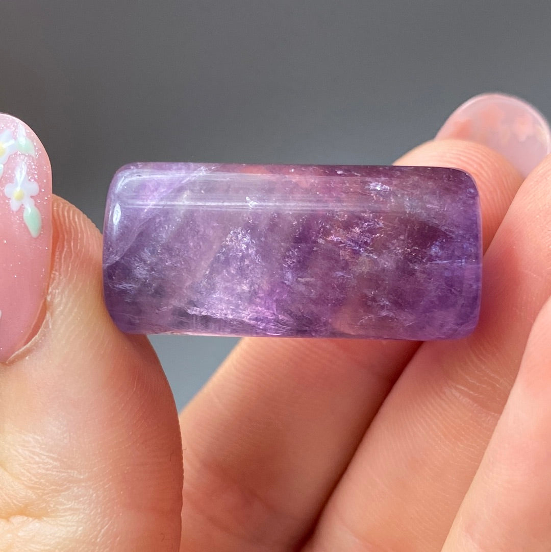 Fluorite Cyclinder carving