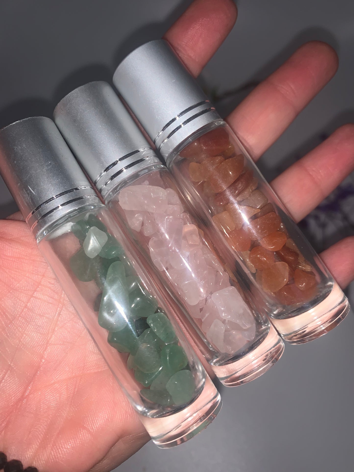 Rock and Roller - Essential Oil Aromatherapy infused crystal BOXED GIFT