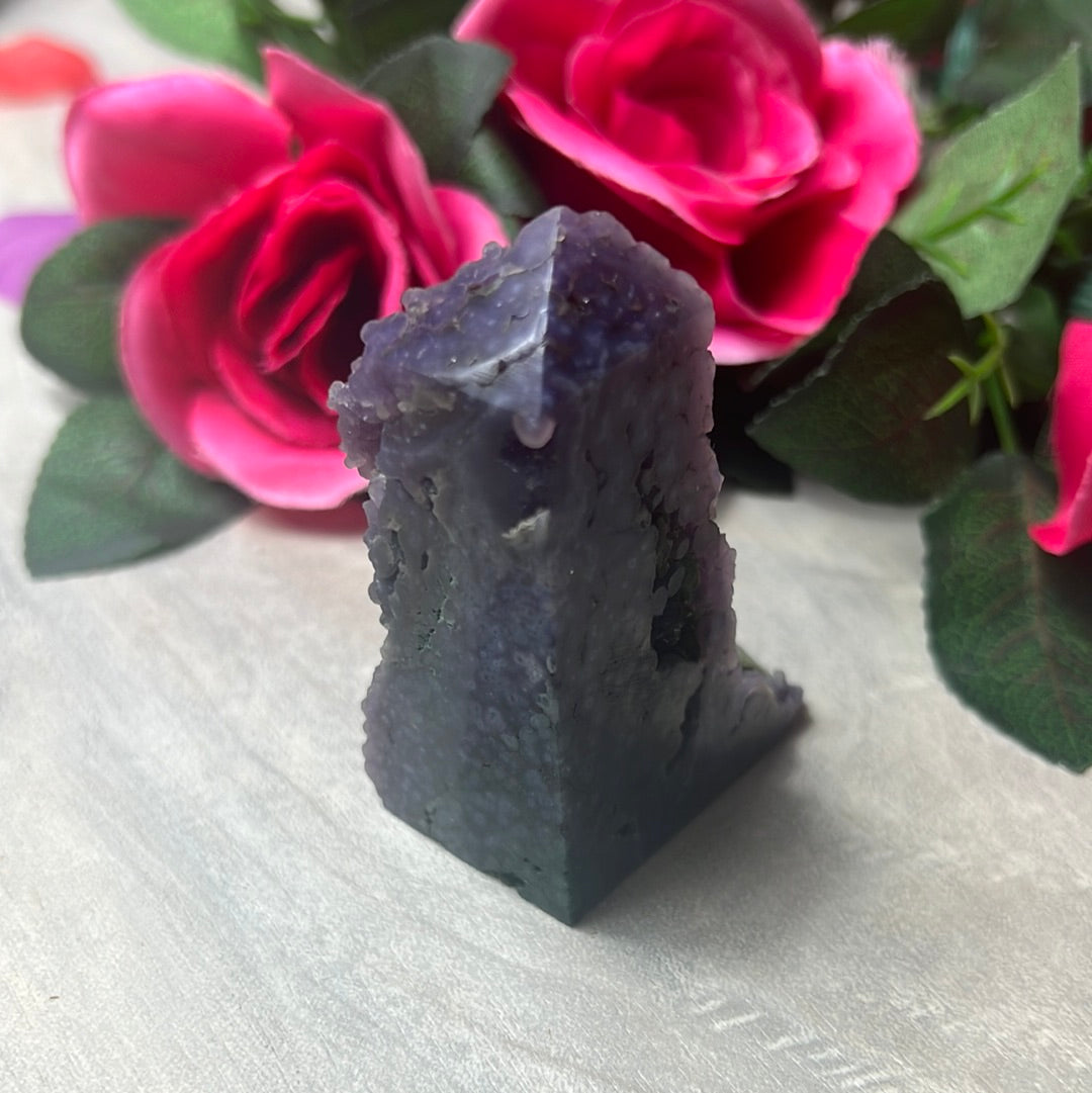 Grape Agate Tower Point