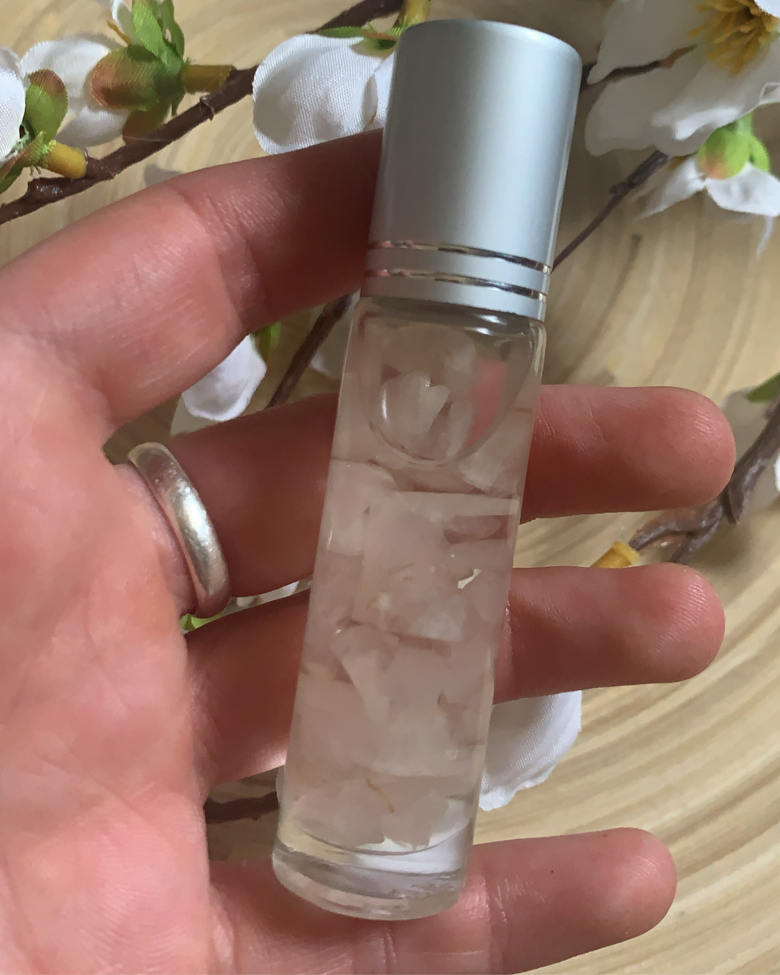 Rock and Roller - Essential Oil Aromatherapy infused crystal BOXED GIFT