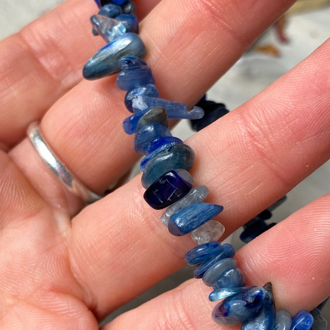Kyanite Chip Bracelet