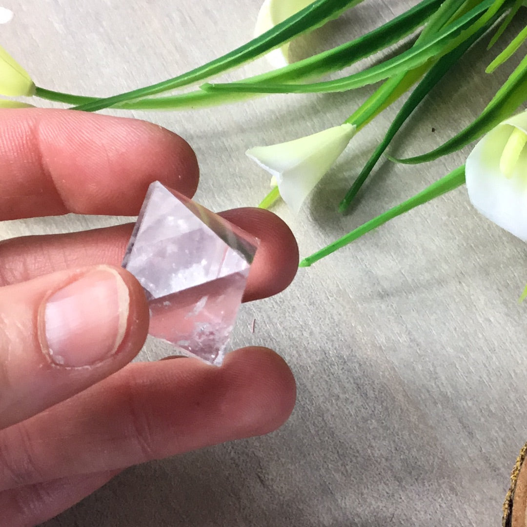 Small Clear Quartz Pyramid