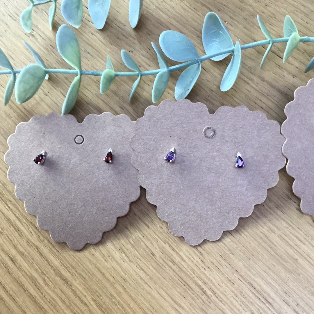 Dinky Crystal 925 Sterling Studs Earrings