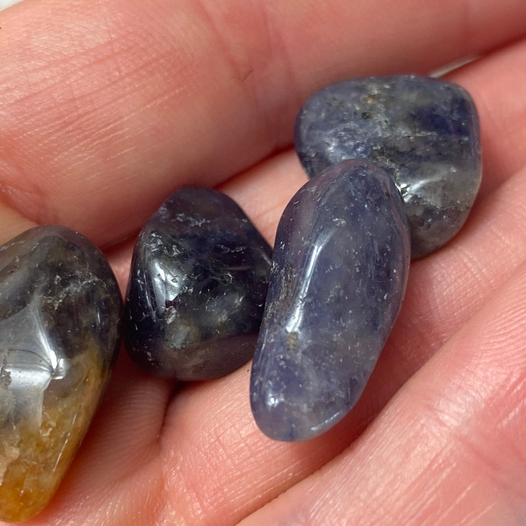 Iolite Tumble Tumblestone
