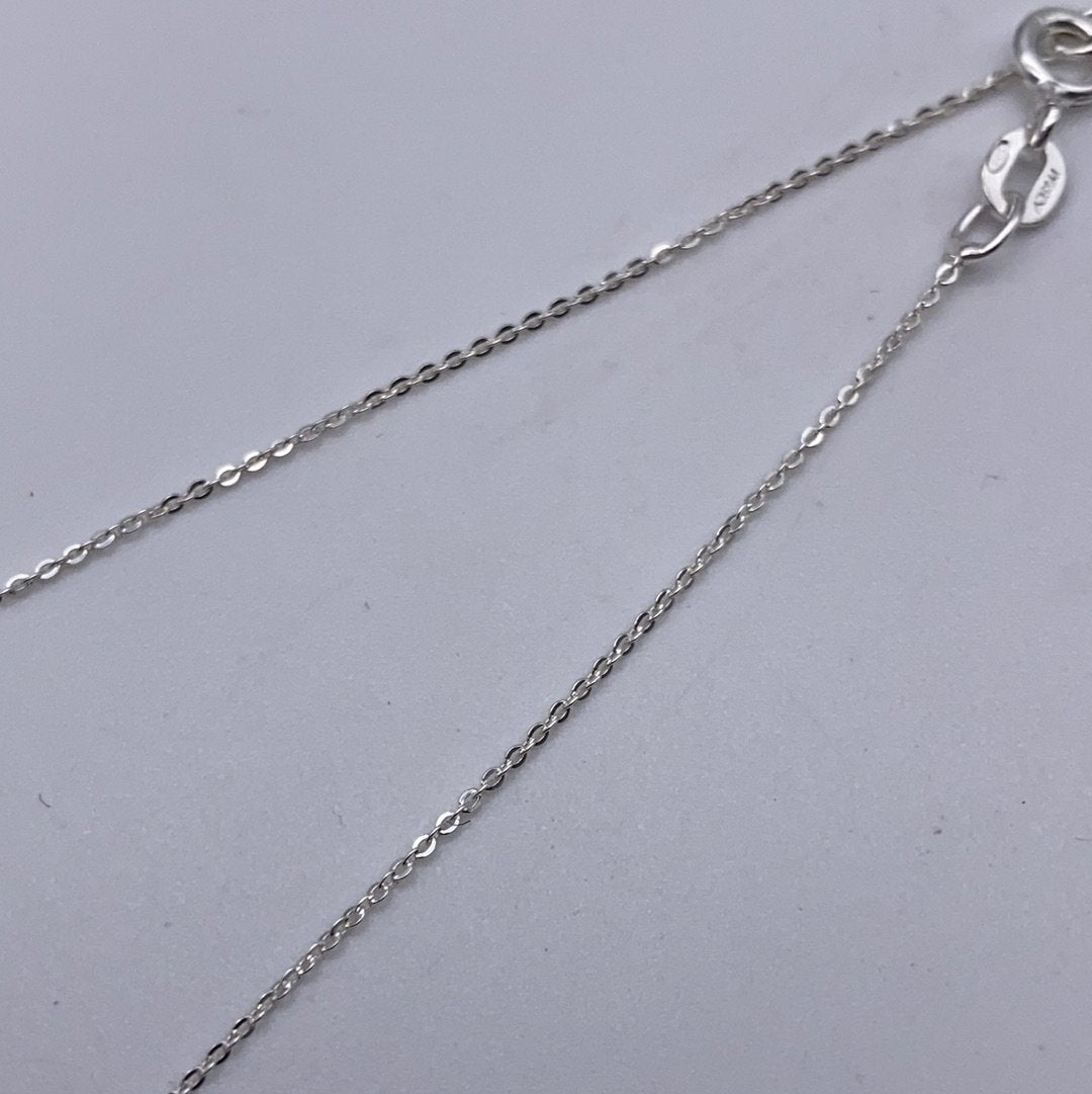 DUAL Trace Chain - 2 size - extendable - ADJUSTABLE Sterling Silver 925