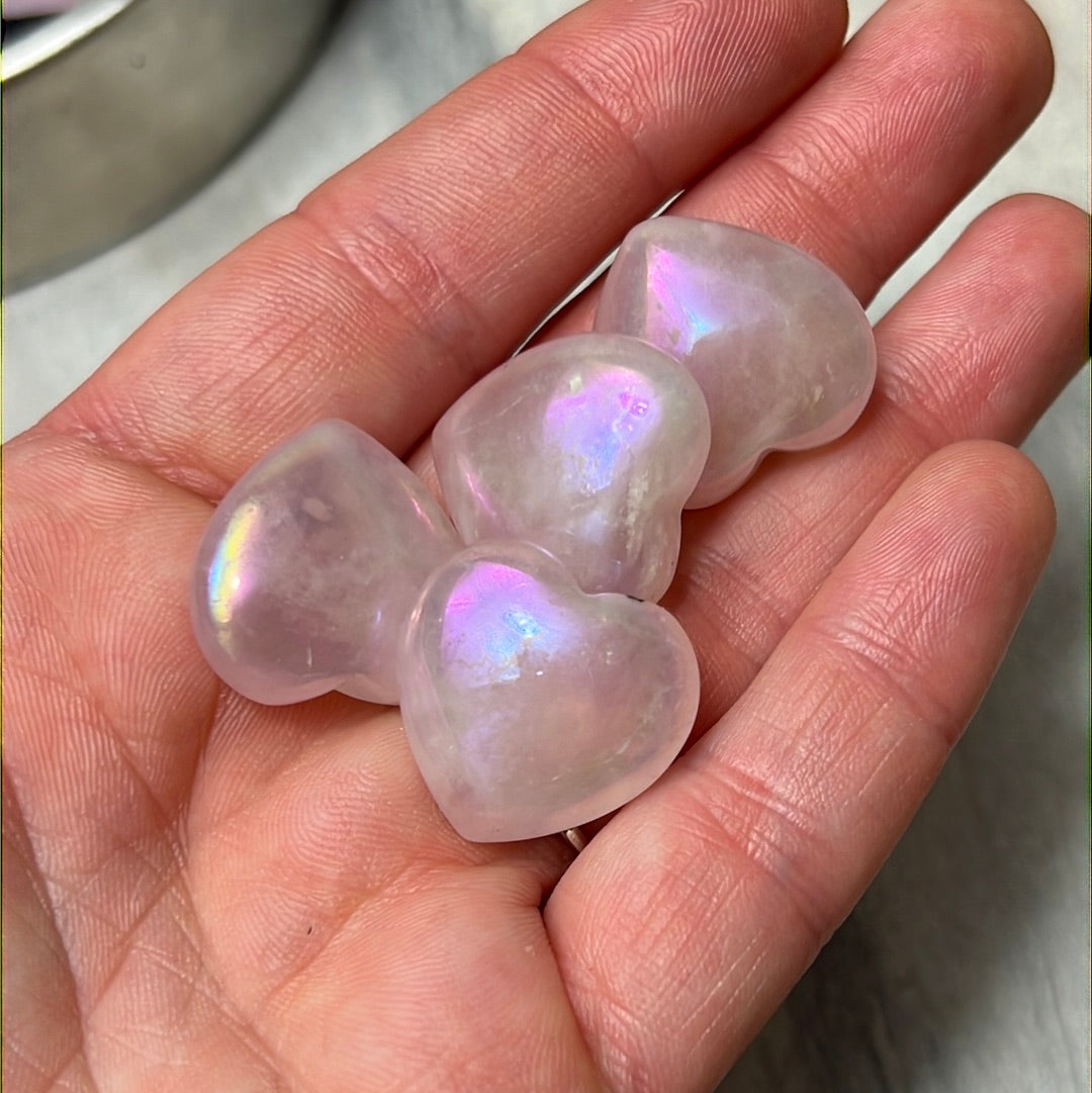 Small Aura Rose Heart