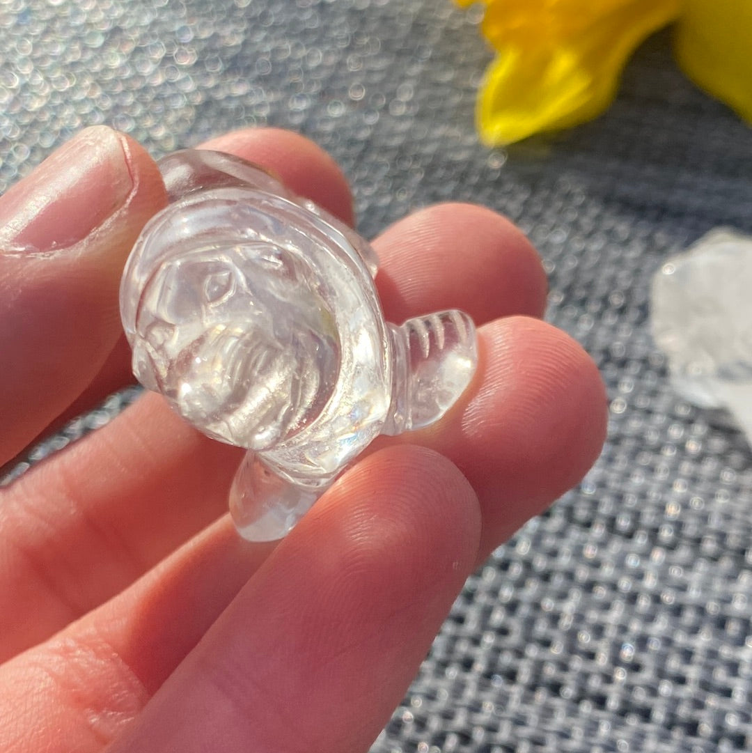 Clear Quartz seal