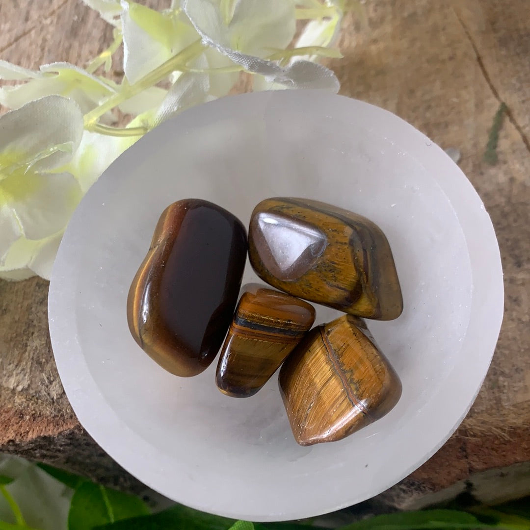 Tigers Eye Tumblestone