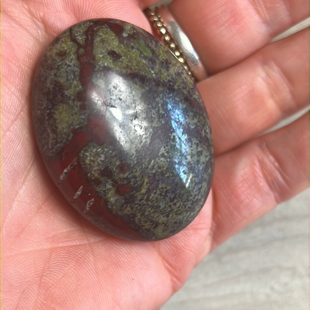 Dragon Blood Jasper Palm