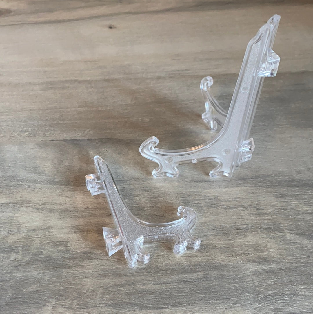 Clear Plastic Arm Display Stand