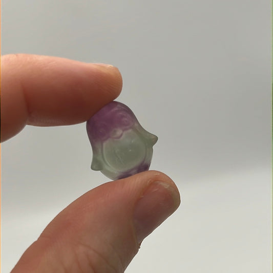 Mini Fluorite Penguin