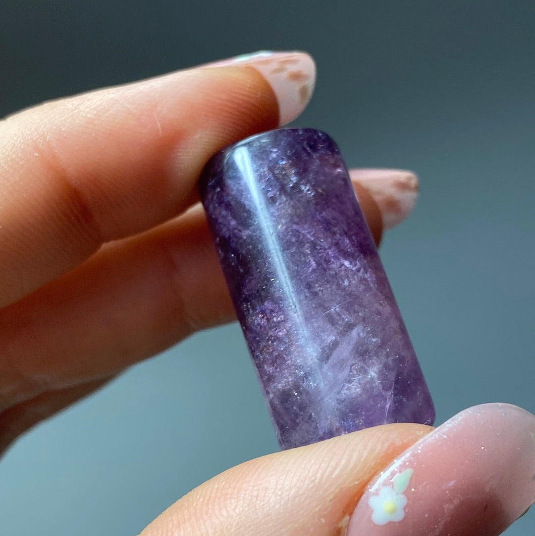 Fluorite Cyclinder carving