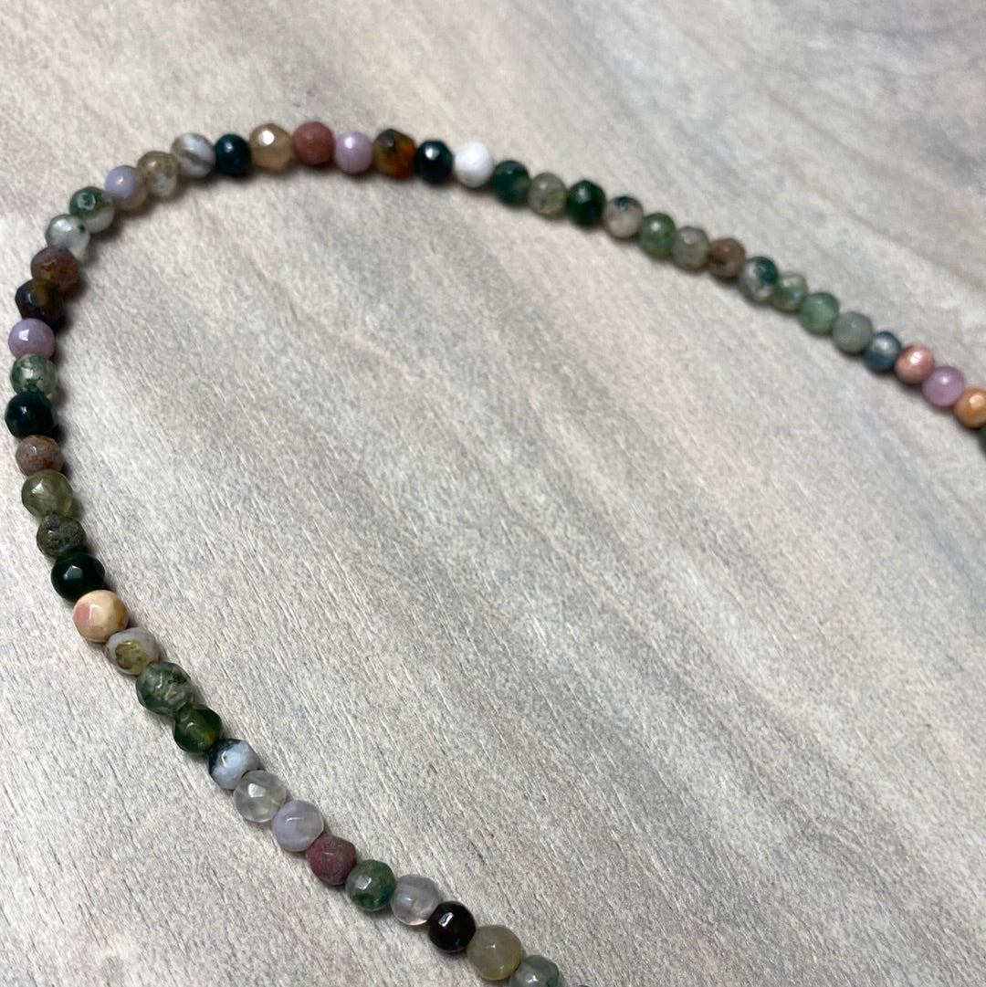 Glasses Chain - ocean jasper