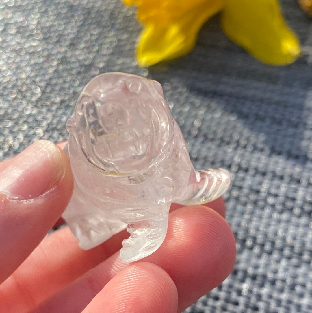 Clear Quartz seal