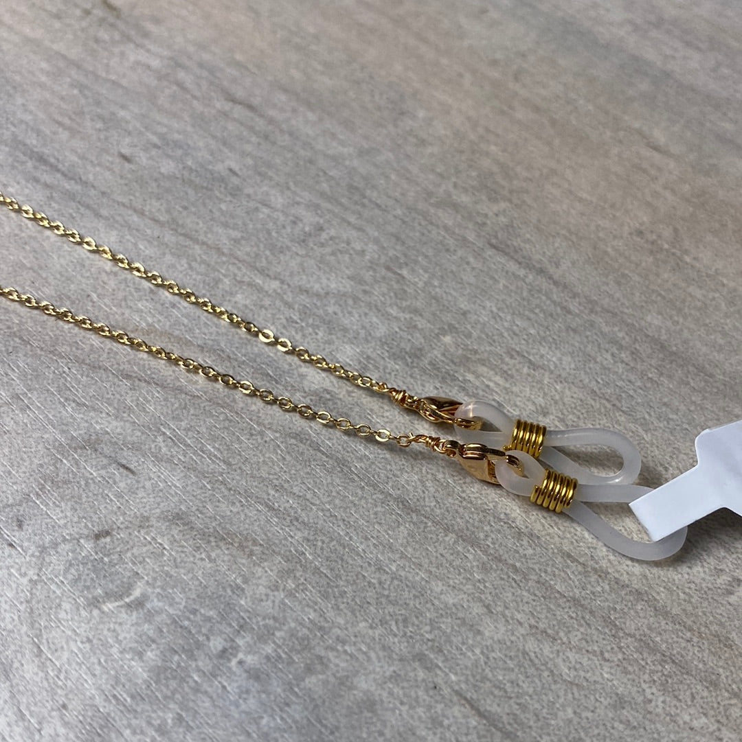 Glasses Chain - Lab Labradorite