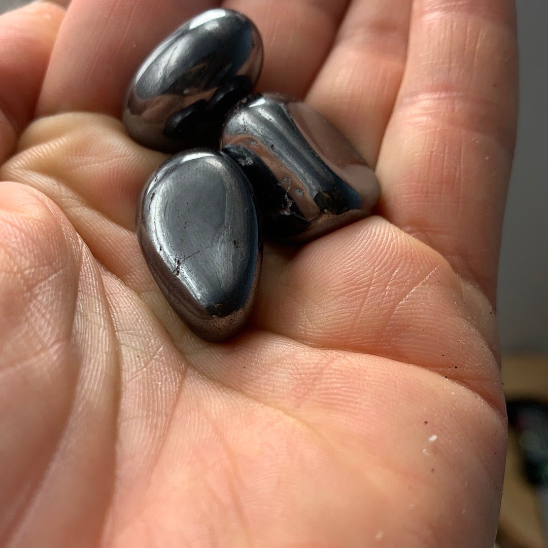 Hematite Tumble Tumblestone