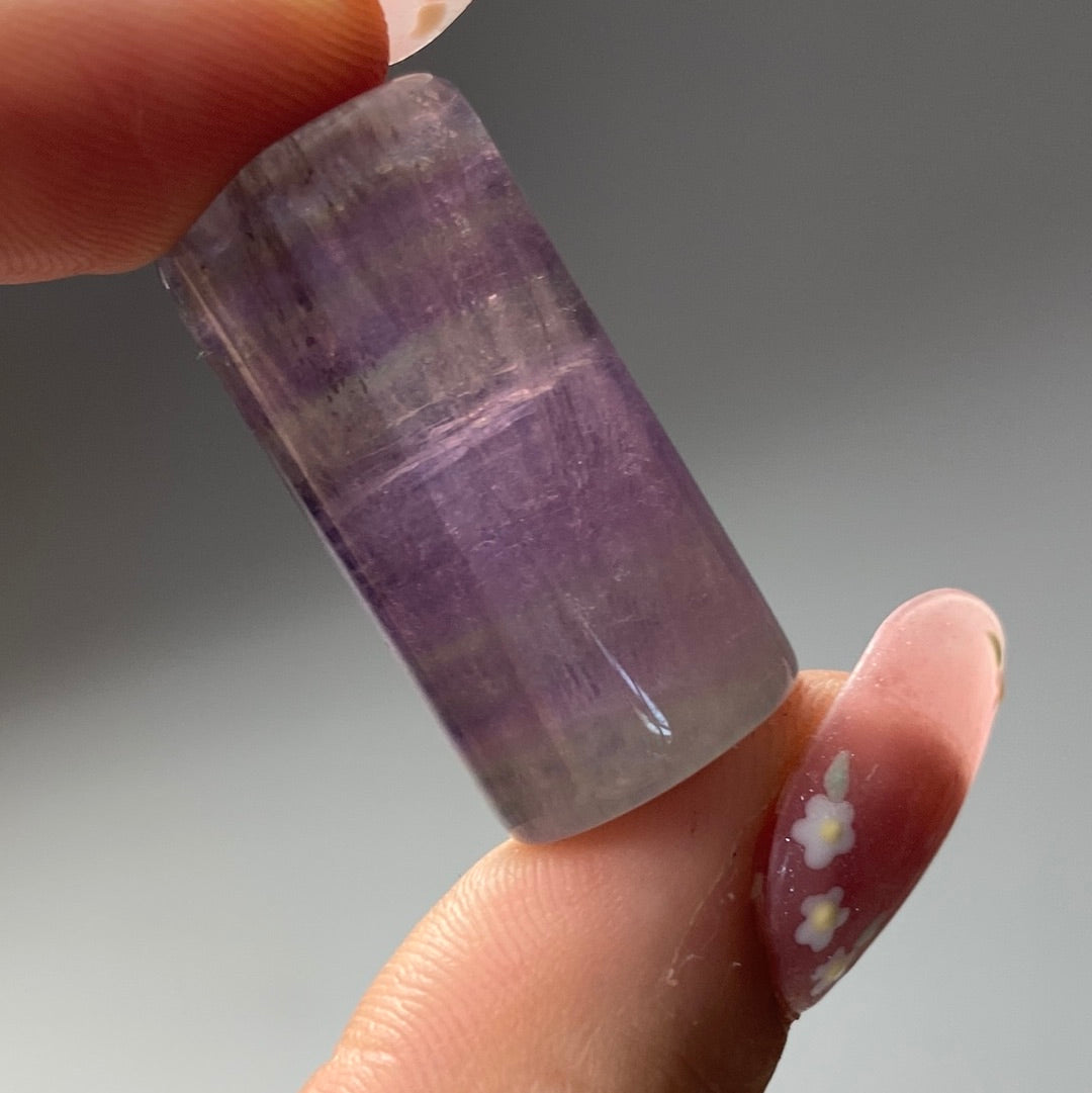 Fluorite Cyclinder carving