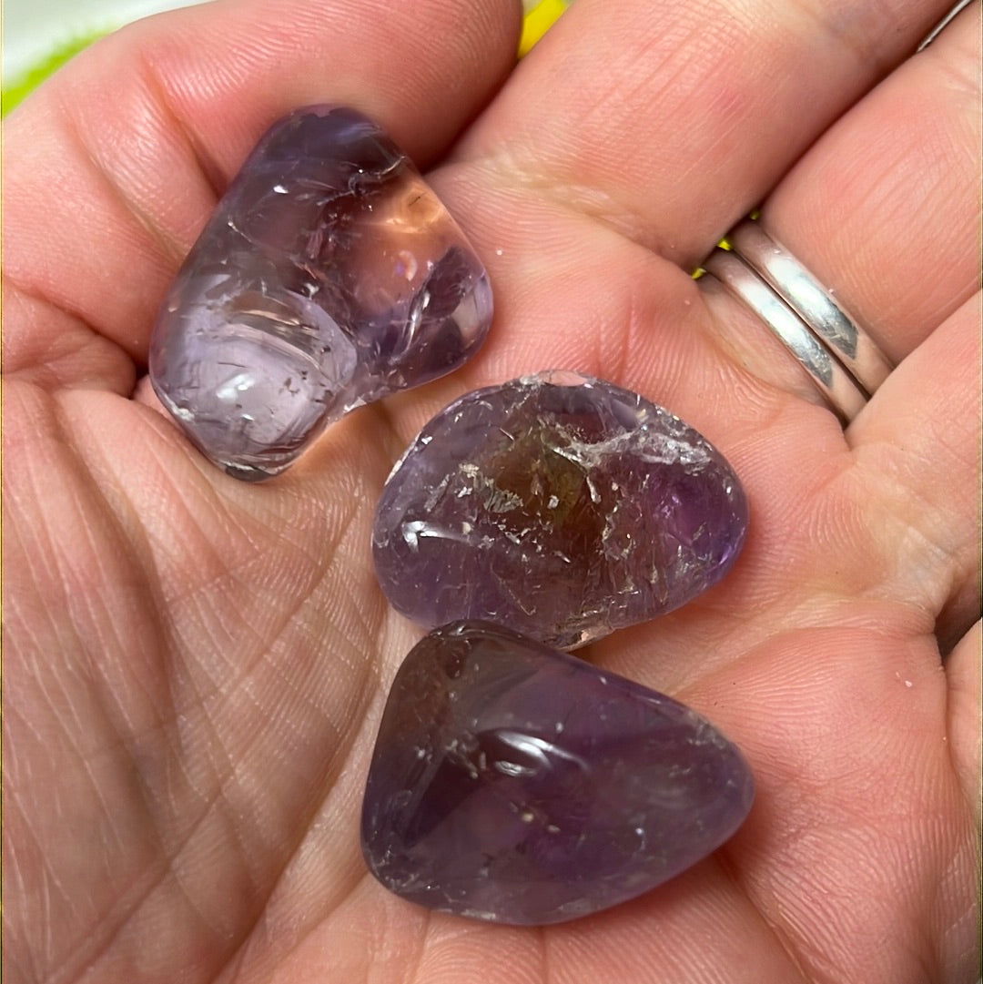 Ametrine tumble tumblestone