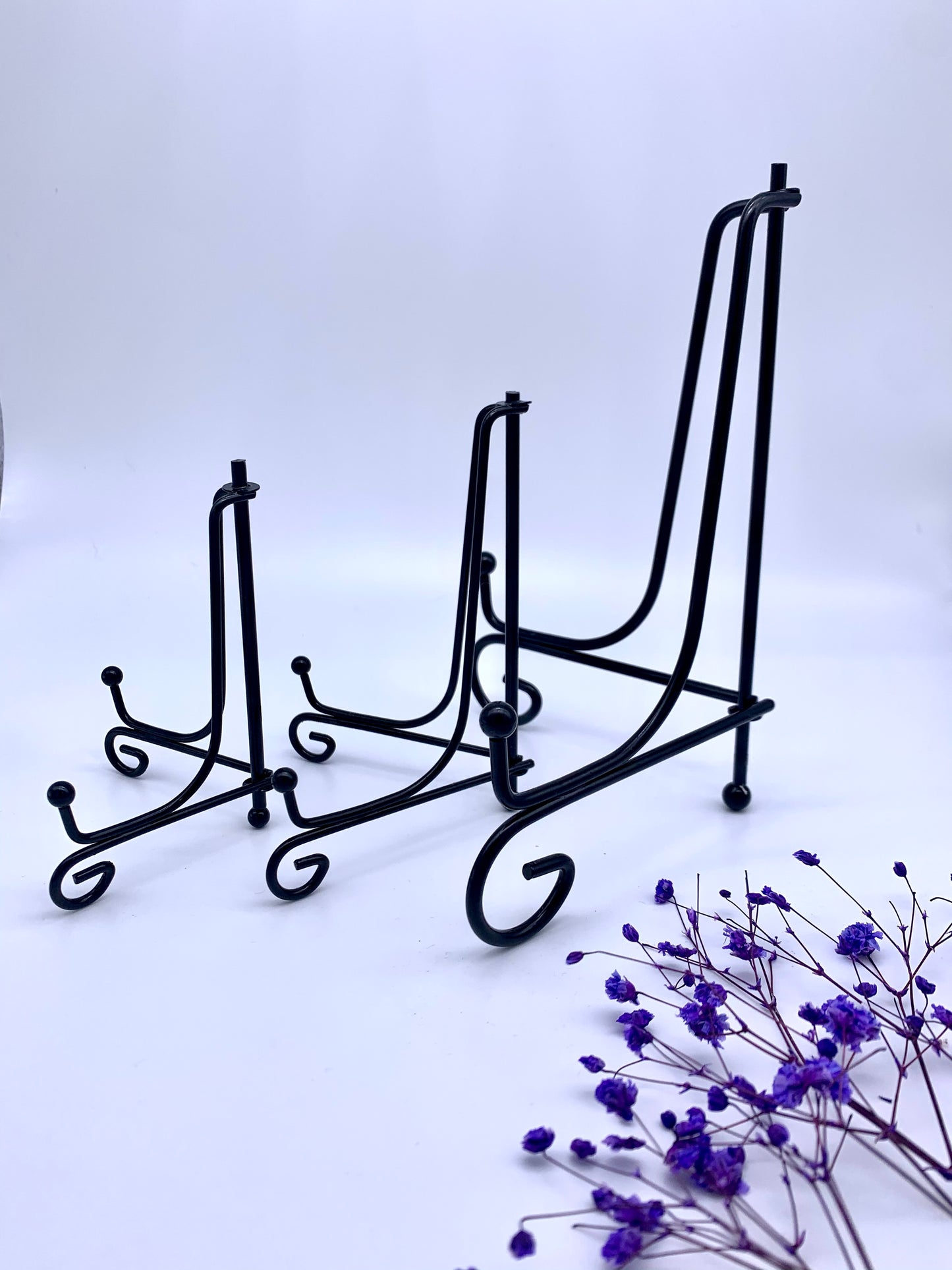Black Metal Display Stand