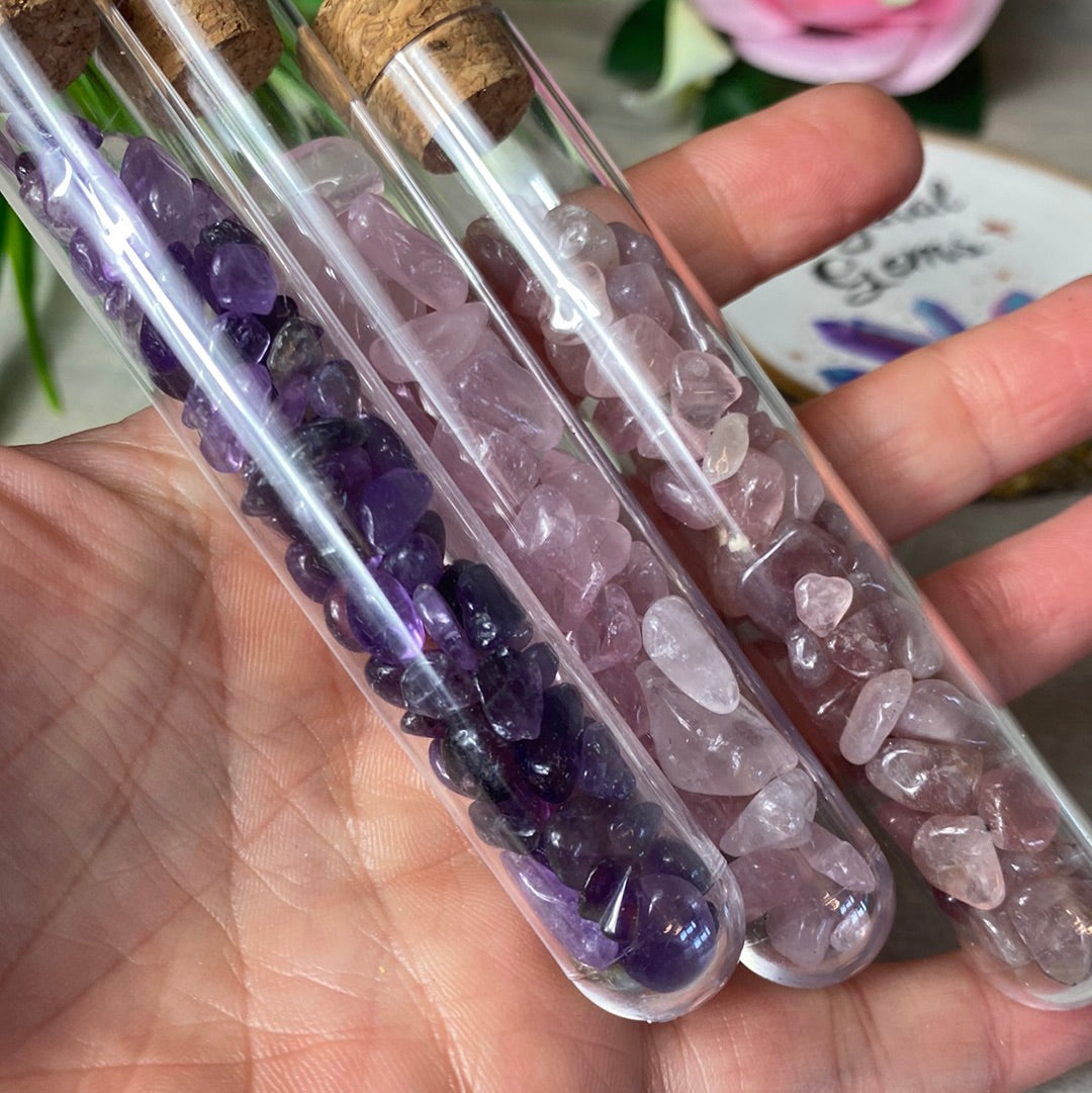 Mystery Crystal Chip Tube Set 1 or 3