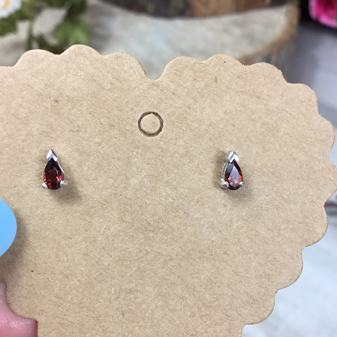 Dinky Crystal 925 Sterling Studs Earrings
