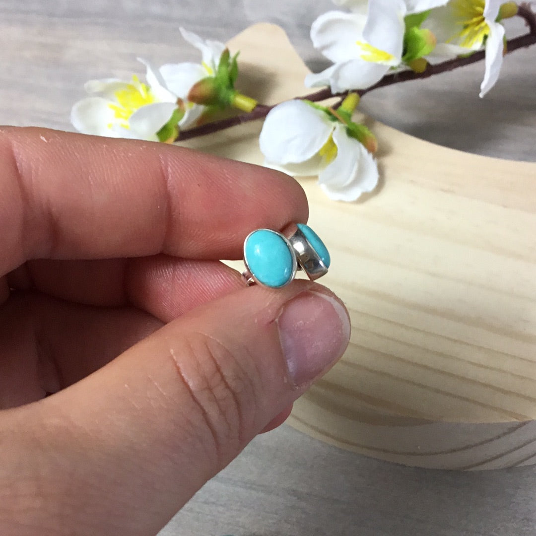 Turquoise 925 Sterling Studs