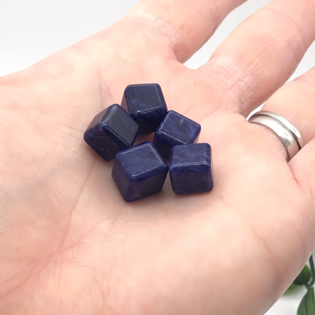 Mini Sodalite Cube