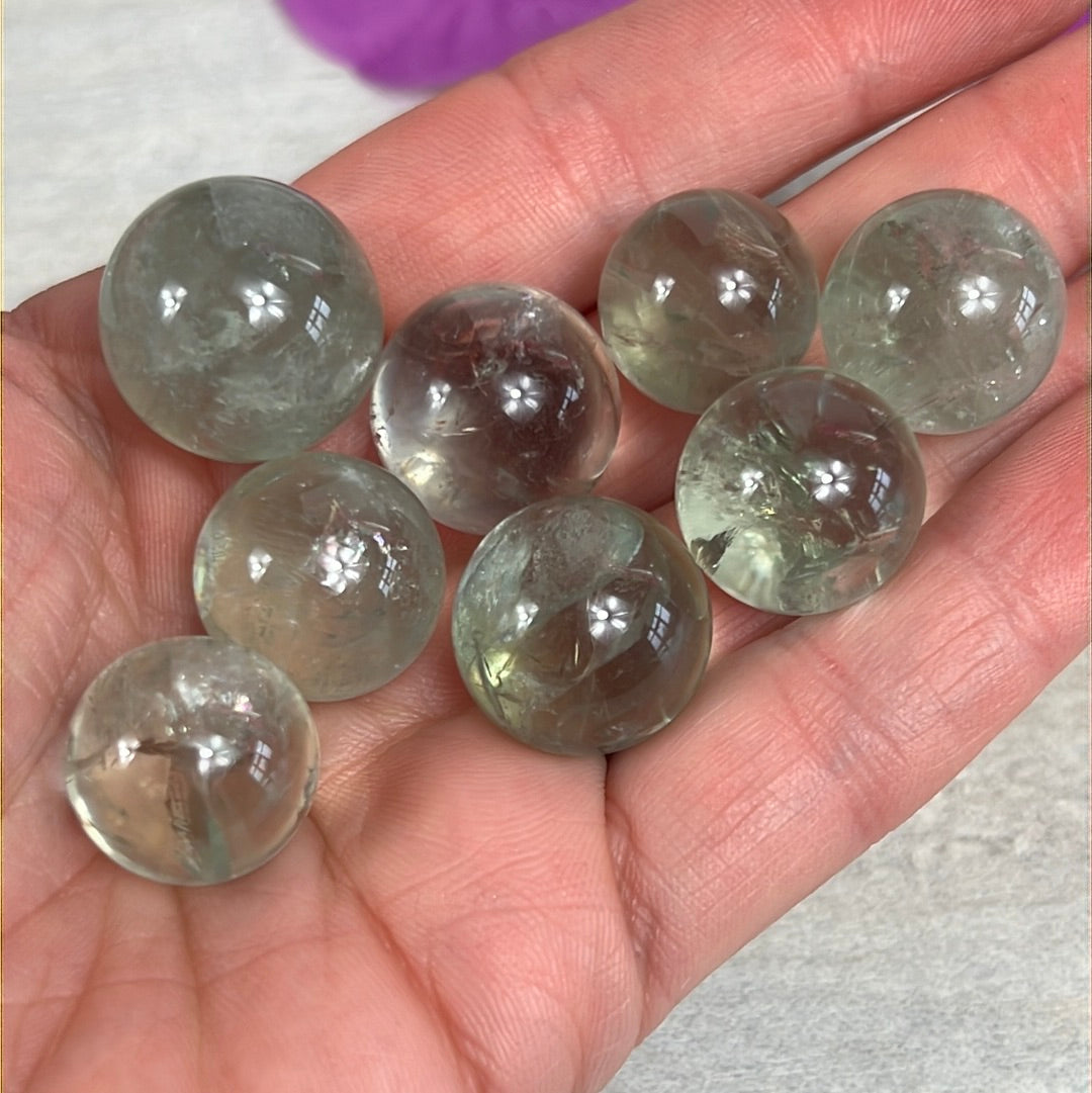 Prasolite Sphere 15mm