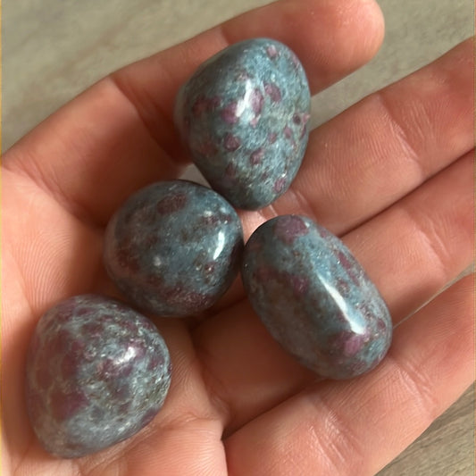 AA Ruby Kyanite Tumblestone Tumble