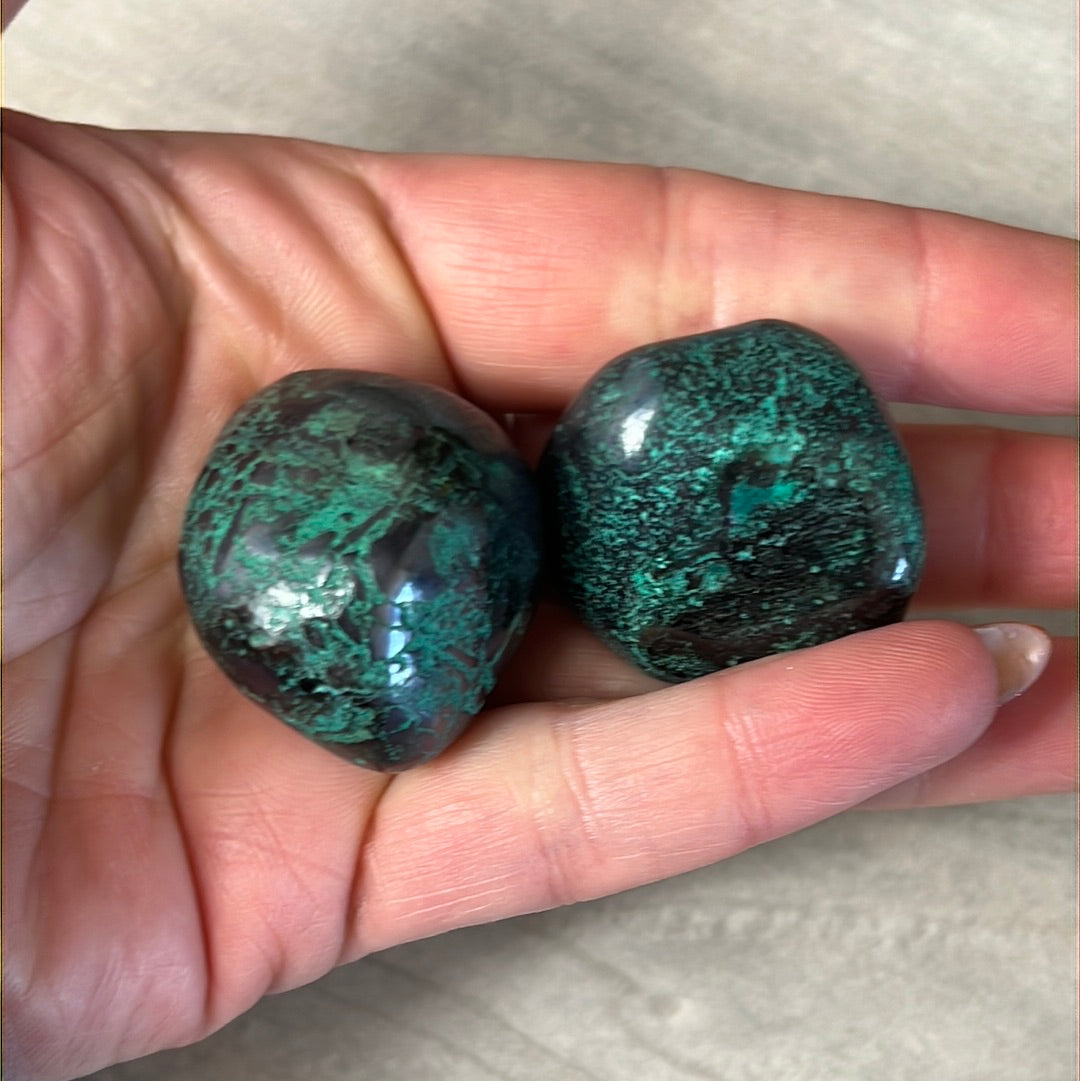 Cuprite Large tumble tumblestone - rare