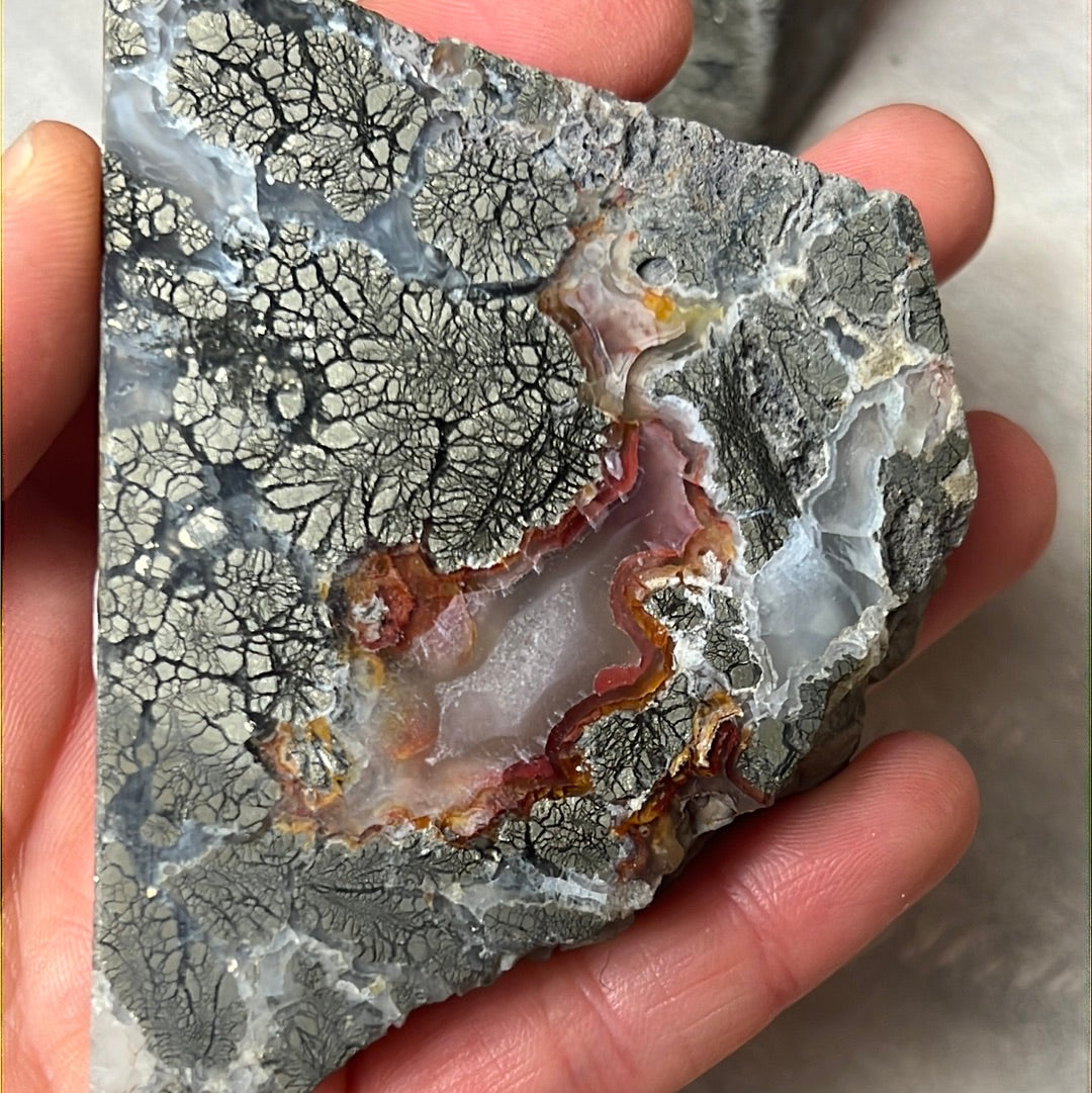 Marcasite Pyrite Slab Slice